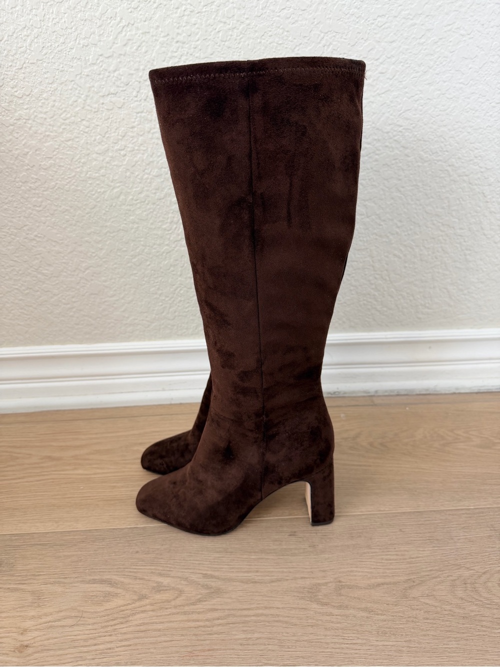 Madden Girl Wisee Chocolate Brown Heeled Boots